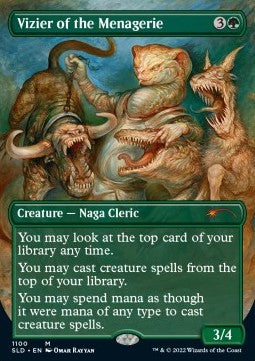 Vizier of the Menagerie SLDO2-1100 Mythic Near Mint Englisch Foil