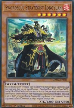 Schwertseelen-Stratege Longyuan MAMA-036 Ultra Rare Excellent Deutsch 1. Auflage