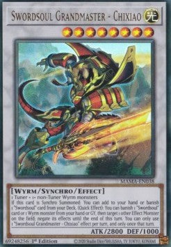 Swordsoul Grandmaster - Chixiao MAMA-038 Ultra Rare Near Mint Englisch 1. Auflage