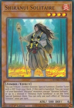 Shiranui-Solitär MAMA-054 Ultra Rare Near Mint Deutsch 1. Auflage