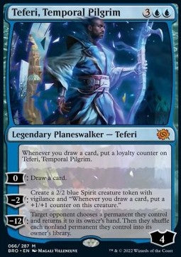 Teferi, Temporal Pilgrim BRO-66 Mythic Excellent Englisch Foil