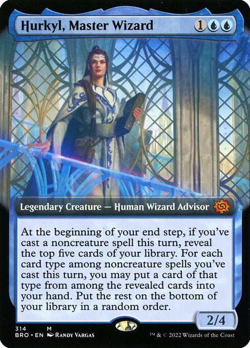 Hurkyl, Master Wizard XBRO-314 Mythic Near Mint Englisch Foil