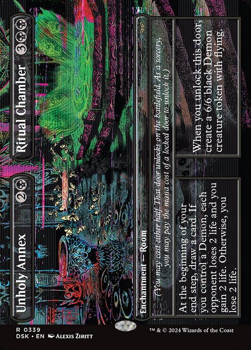 Unholy Annex // Ritual Chamber - Back Face