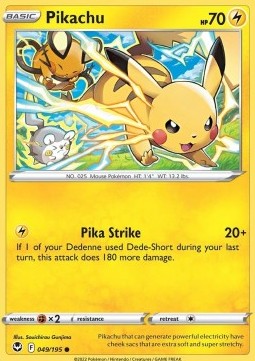 Pikachu SIT-049 Common Near Mint Deutsch