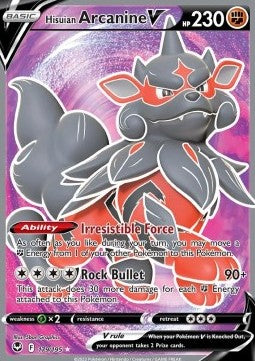 Hisuian Arcanine V SIT-179 Ultra Rare Near Mint Englisch