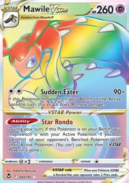 Flunkifer VSTAR SIT-200 Secret Rare Excellent Deutsch