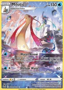 Milotic SIT-TG02 Holo Rare Light Played Französisch