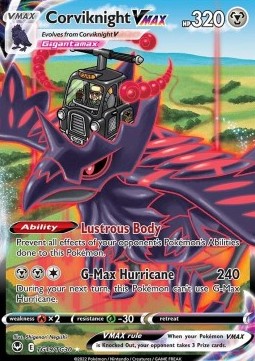Corviknight VMAX SIT-TG19 Ultra Rare Near Mint Englisch