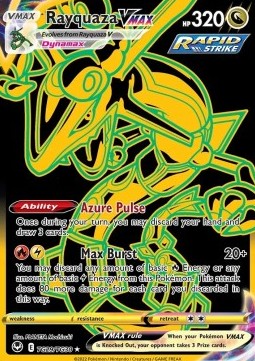 Rayquaza VMAX SIT-TG29 Secret Rare Near Mint Deutsch