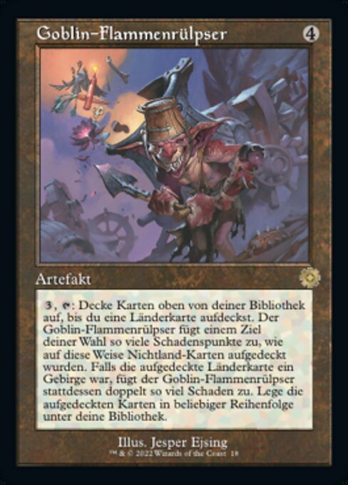 Goblin-Flammenrülpser (V.1) BRR-18 Rare Excellent Deutsch