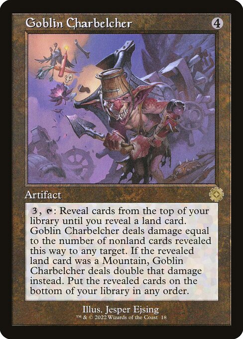 Goblin Charbelcher BRR-18 Rare Near Mint Englisch
