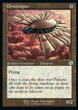 Ornithopter (V.1) BRR-37 Uncommon Excellent Englisch