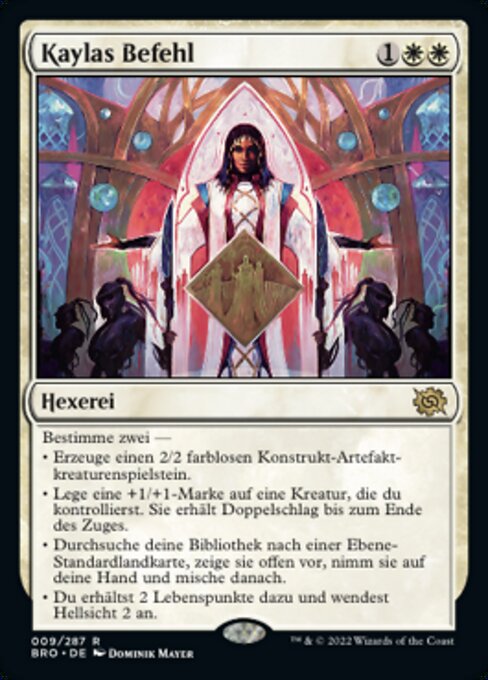 Kaylas Befehl BRO-9 Rare Good Deutsch Foil