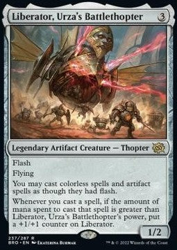 Liberator, Urza's Battlethopter BRO-237 Rare Near Mint Englisch