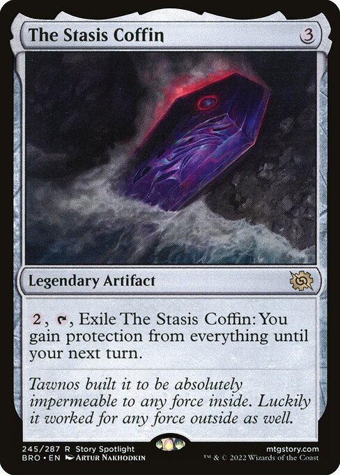 The Stasis Coffin BRO-245 Rare Near Mint Englisch
