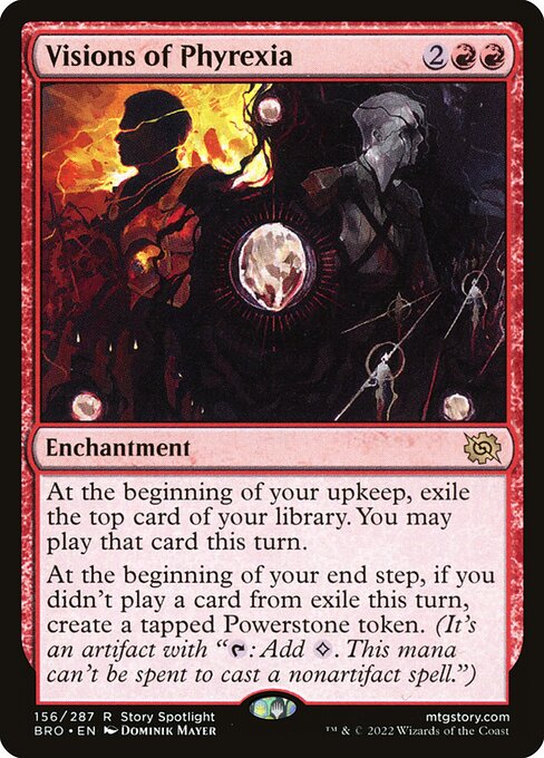 Visions of Phyrexia BRO-156 Rare Near Mint Englisch