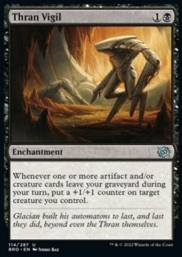 Thran Vigil BRO-114 Uncommon Near Mint Englisch Foil