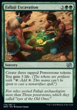 Fallaji Excavation BRO-178 Uncommon Excellent Englisch