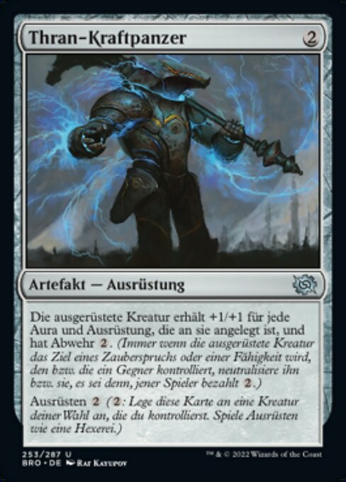 Thran Power Suit BRO-253 Uncommon Excellent Deutsch