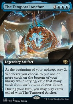 The Temporal Anchor XBRO-321 Rare Excellent Englisch Foil