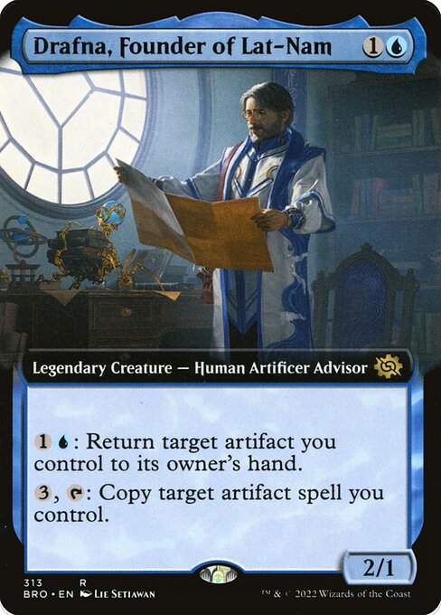 Drafna, Founder of Lat-Nam XBRO-313 Rare Good Englisch Foil