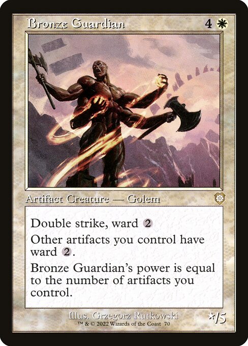 Bronze Guardian BRC-70 Rare Near Mint Englisch