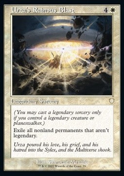 Urza's Ruinous Blast BRC-79 Rare Near Mint Englisch
