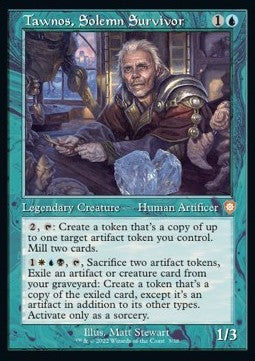 Tawnos, Solemn Survivor BRC-3 Mythic Excellent Deutsch
