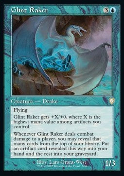 Glint Raker BRC-7 Rare Excellent Englisch