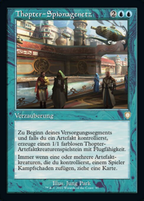 Thopter-Spionagenetz BRC-97 Rare Near Mint Deutsch
