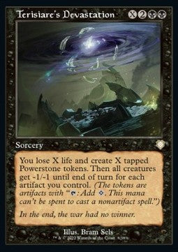 Terisiare's Devastation BRC-9 Rare Near Mint Englisch