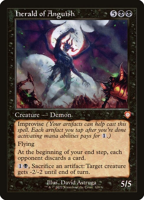 Herald of Anguish BRC-108 Mythic Near Mint Englisch