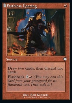 Faithless Looting BRC-116 Common Near Mint Englisch