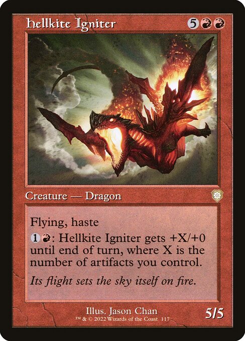 Hellkite Igniter BRC-117 Rare Near Mint Englisch
