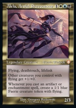 Alela, Artful Provocateur BRC-119 Mythic Near Mint Englisch