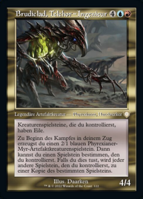 Brudiclad, Telchor-Ingenieur BRC-122 Rare Near Mint Deutsch
