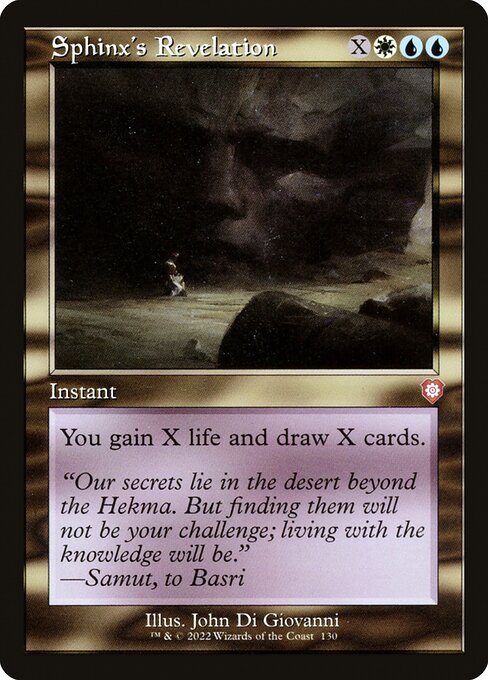 Sphinx's Revelation BRC-130 Mythic Near Mint Englisch