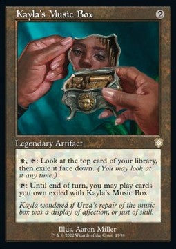 Kayla's Music Box BRC-15 Rare Near Mint Englisch