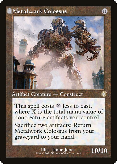 Metalwork Colossus BRC-147 Rare Near Mint Englisch