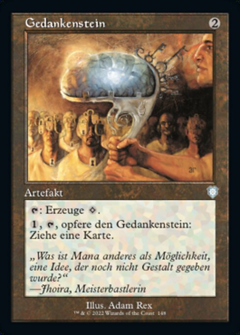 Gedankenstein BRC-148 Uncommon Poor Deutsch