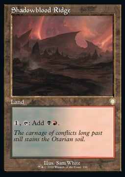 Shadowblood Ridge BRC-199 Rare Near Mint Englisch