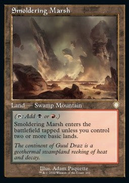 Smoldering Marsh BRC-202 Rare Near Mint Englisch