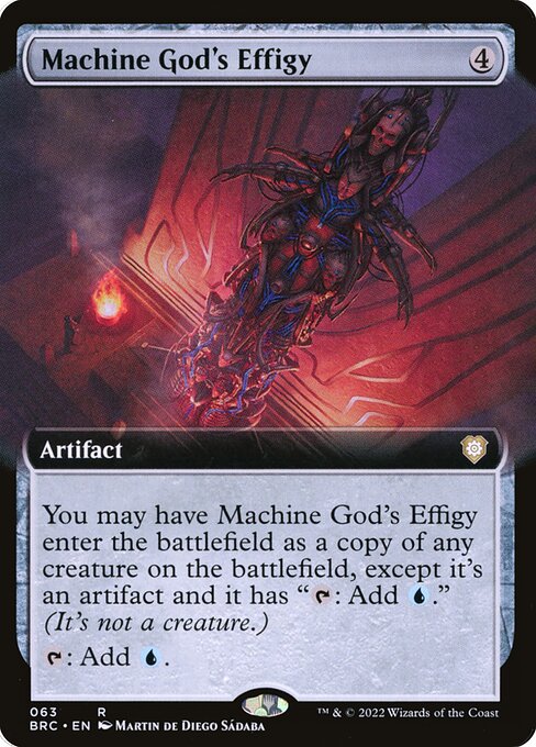 Machine God's Effigy XBRC-63 Rare Excellent Englisch