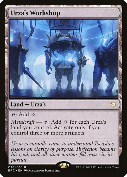 Urza's Workshop XBRC-28 Rare Excellent Englisch