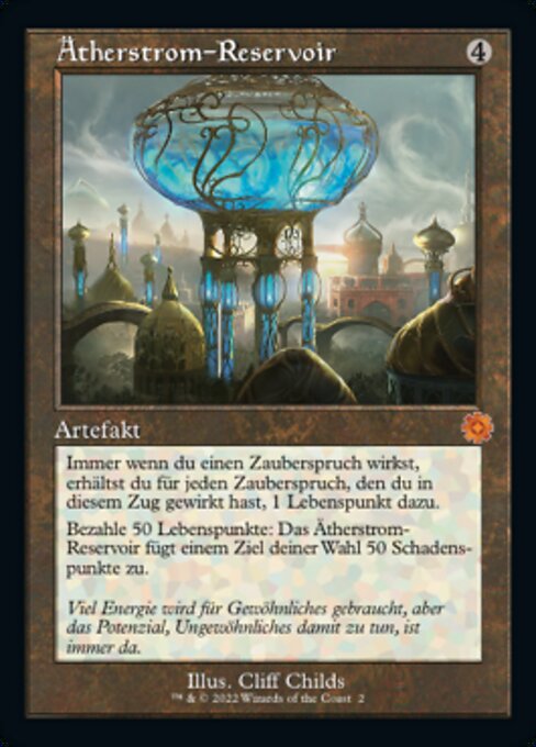 Ätherstrom-Reservoir (V.1) BRR-2 Mythic Excellent Deutsch