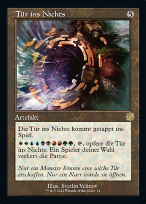 Tür ins Nichts (V.1) BRR-14 Rare Near Mint Deutsch