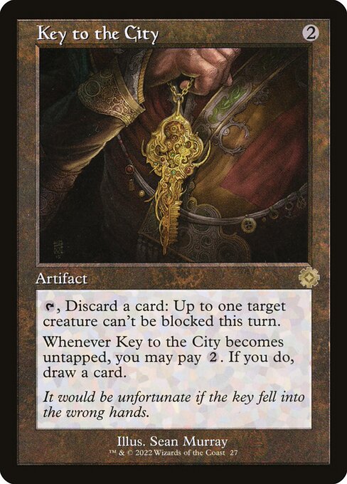 Key to the City BRR-27 Rare Excellent Englisch