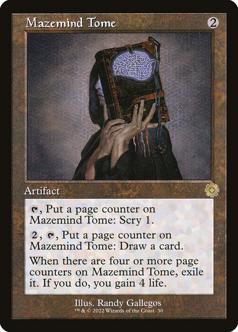 Mazemind Tome BRR-30 Rare Excellent Englisch