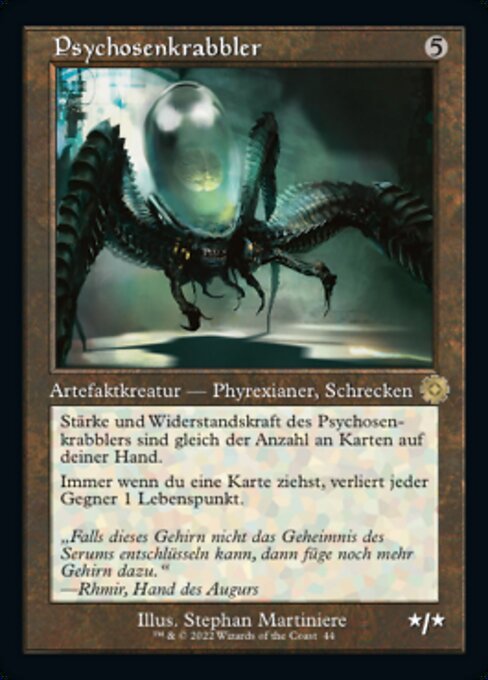 Psychosenkrabbler (V.1) BRR-44 Rare Near Mint Deutsch
