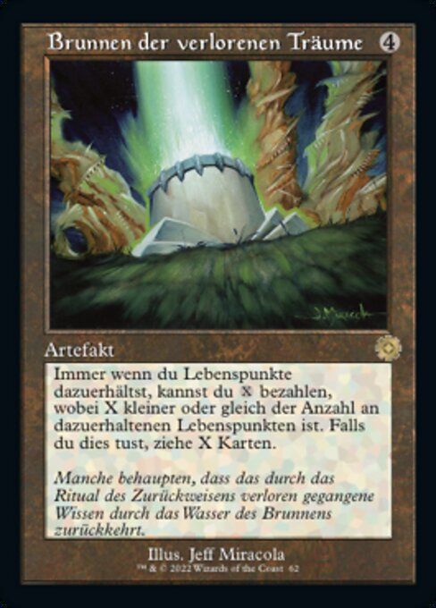 Brunnen der verlorenen Träume (V.1) BRR-62 Rare Near Mint Deutsch